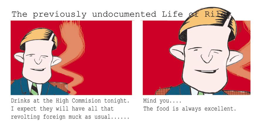 Life of Riley #3: '...The food is always excellent.'