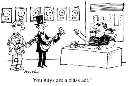 "You guys are a class act"