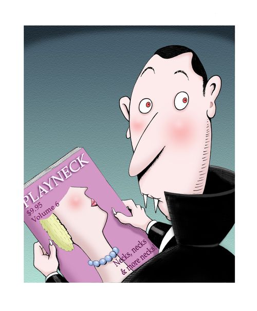The gentleman's' magazine of choice in the vampire world.