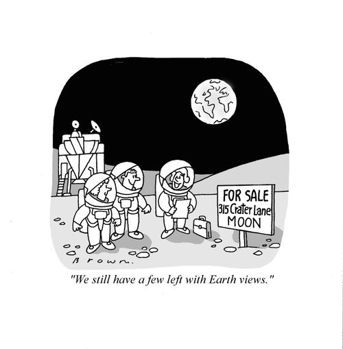 'We still have a few left with Earth views.'