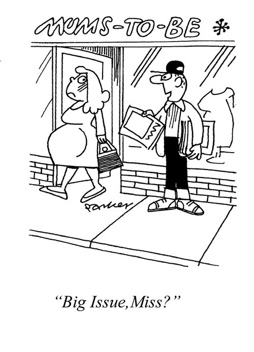 'Big Issue,miss?'
