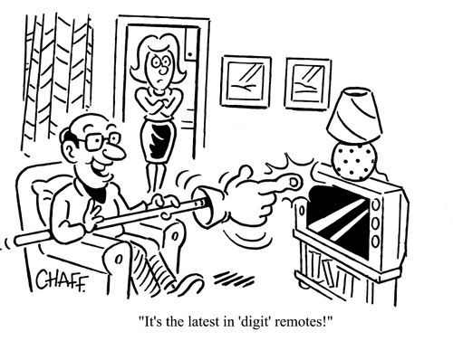 'It's the latest in digit remotes!'