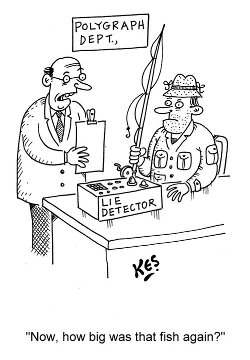 'Now, how big was that fish again?'