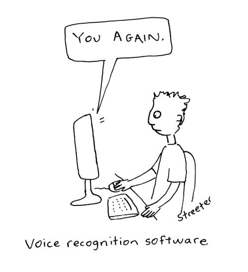 Voice Recognition Software.