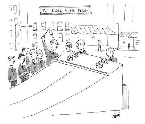 The Bagel Wheel Derby.