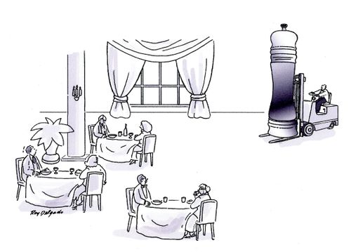 Giant shaker.
