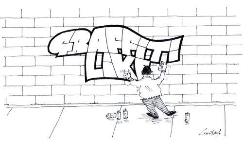 Graffiti like