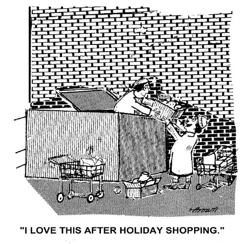 'I love this after holiday shopping.'