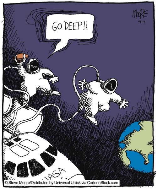 'Go deep!!'