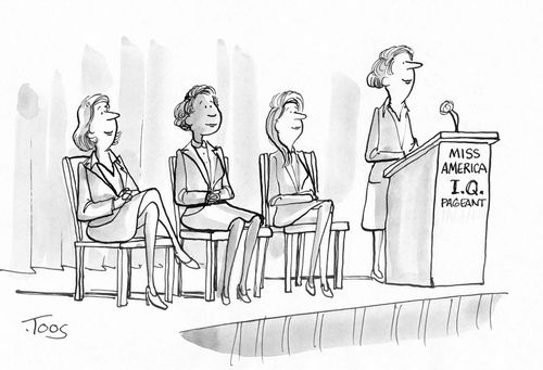 Miss America IQ pageant.