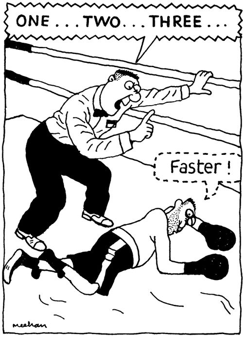 'ONE... TWO... THREE...' 'Faster!'