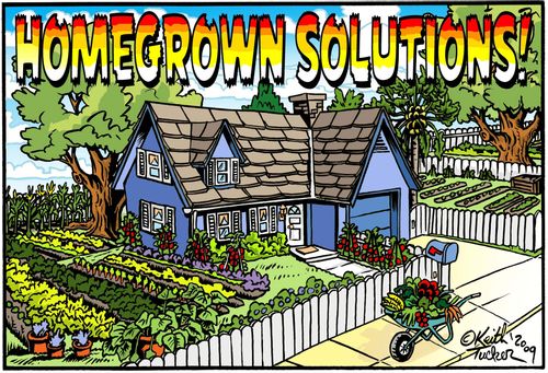 Homegrown solutions for a smaller carbon footprint.