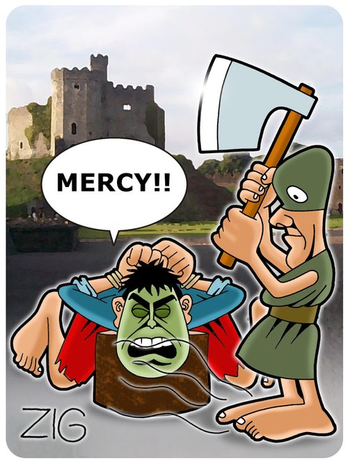 'MERCY!!'