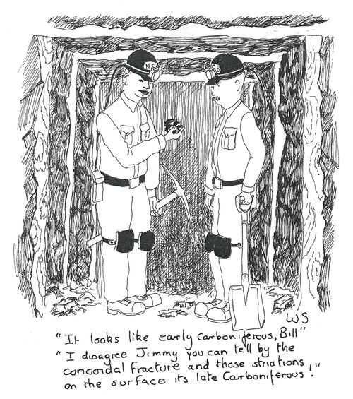 'It looks like early Carboniferous, Bill.'