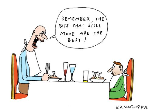 'Remember, the bits that still move are the best!'