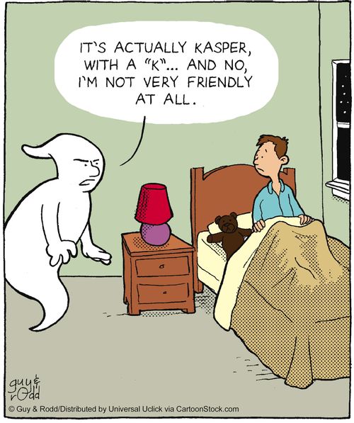 'It's actually Kasper, with a 'K'... and no, I'm not very friendly at all.'