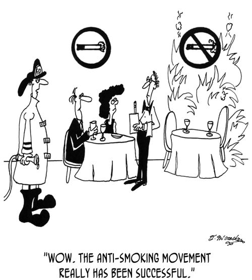 'Wow. The anti-smoking movement really has been successful.' 