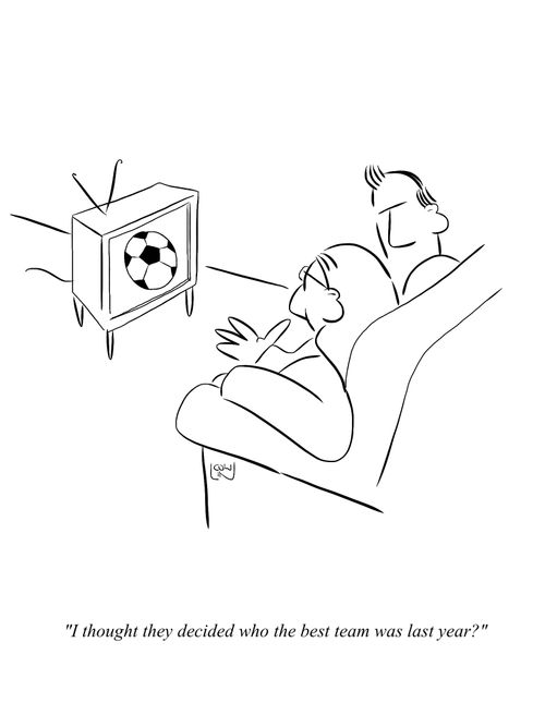 'I thought they decided who the best team was last year?'