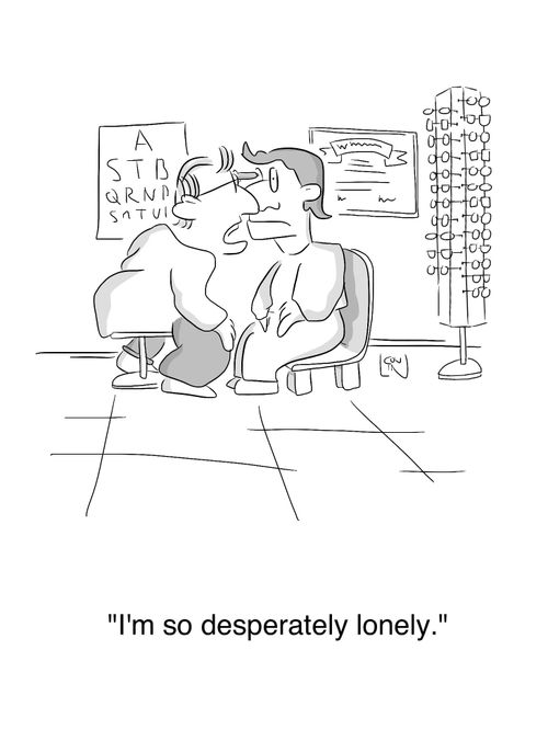 'I'm so desperately lonely.'