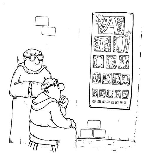Ecclesiastical Eye Test