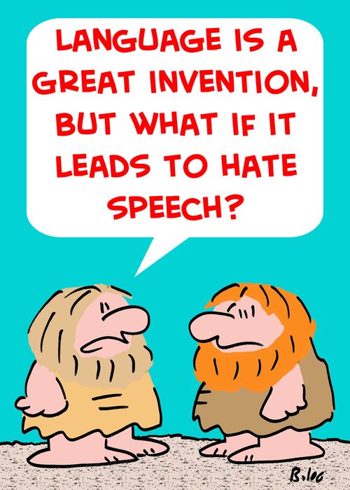 'Language is a great invention, but what if it leads to hate speech?'