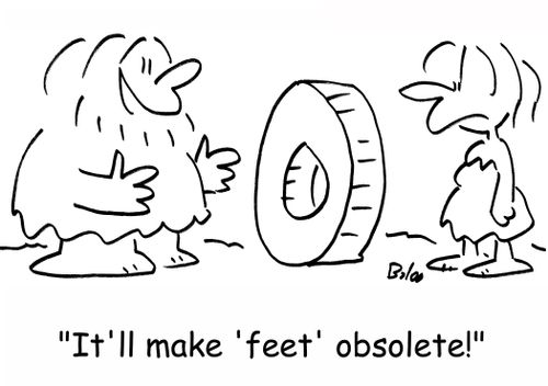 'It'll make 'feet' obsolete!'