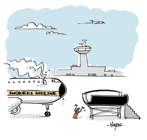 Smoker's Airline.