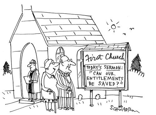 First Church: Today's Sermon: 'Can our Entitlements Be Saved?'