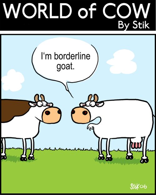 I'm borderline goat.