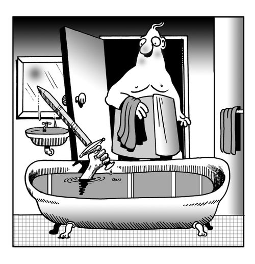 Bath time.