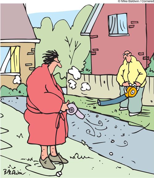 Blower wars.