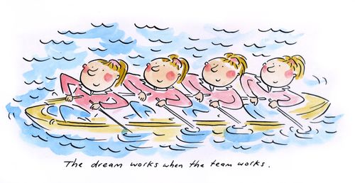 The dream works when the team works