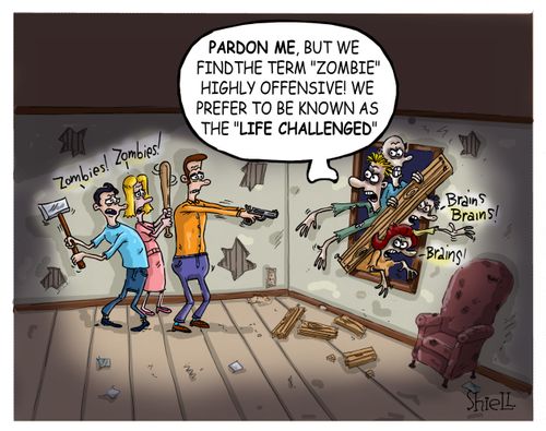 The Life Challenged Zombies. 