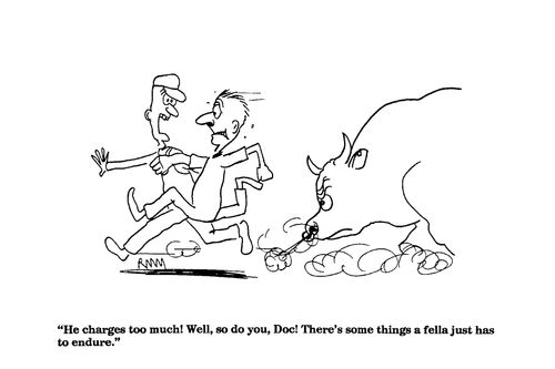 'He charges too much!...