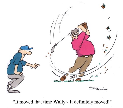 'It moved that time Wally - it definitely moved!'
