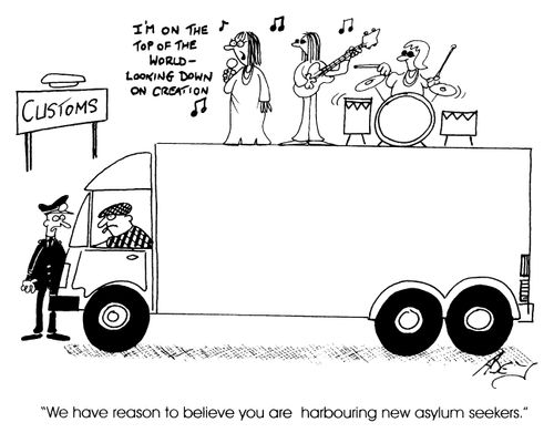'Harbouring new asylum seekers'