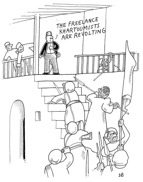 "The freeglance Khartoumists are revolting."