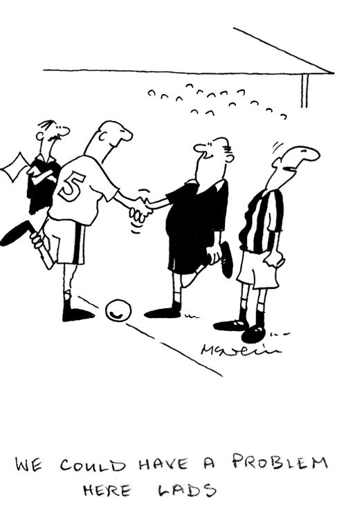 'We could have a problem here lads.'