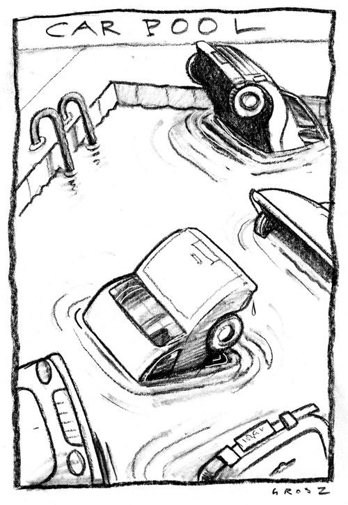 Car pool.