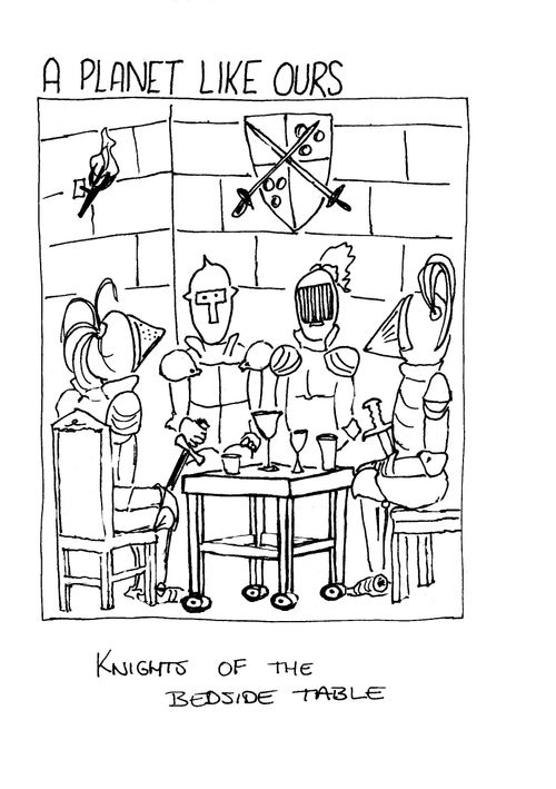 Knights of the bedside table.