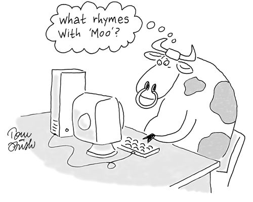 Cow writer.