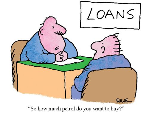 'So how much petrol do you want to buy?'