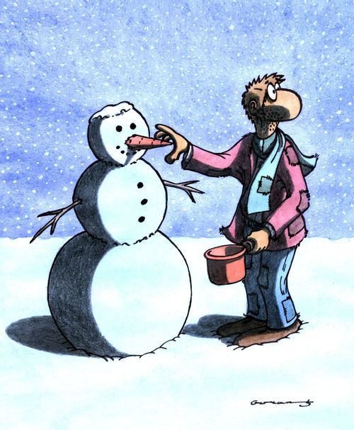 Winter lunch.