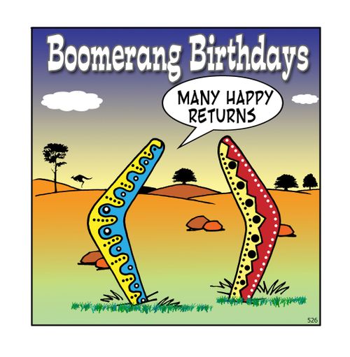 Boomerang Birthdays.
