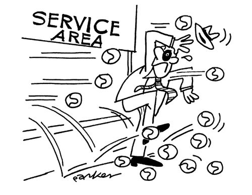 Service area.