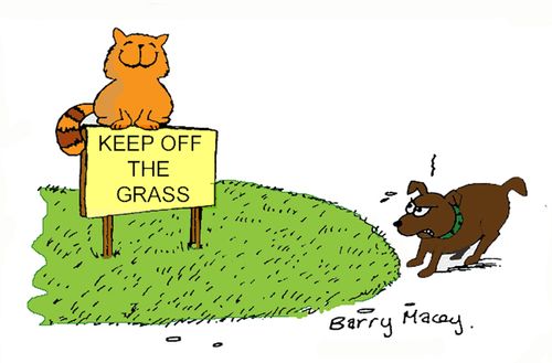 Keep off the Grass.