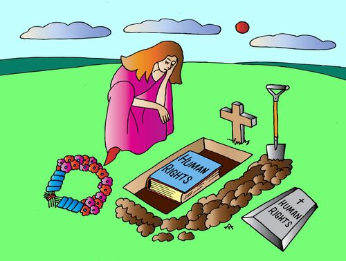 The Funeral of Human Rights
