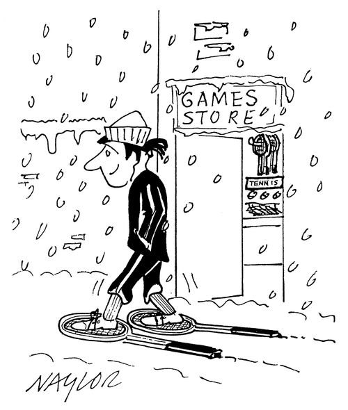 Games Store Snow Shoes.