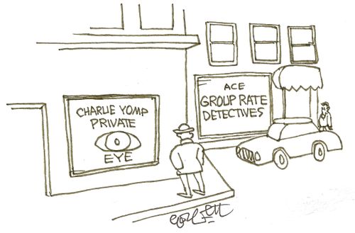 Charlie Yomp: Private Eye,,,Ace Group Rate Detectives,
