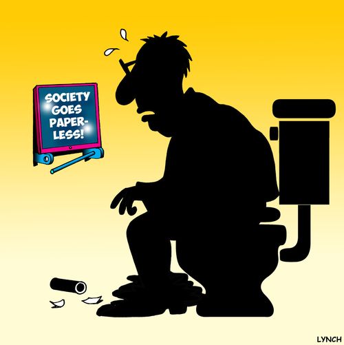 Society goes paperless with consequences.